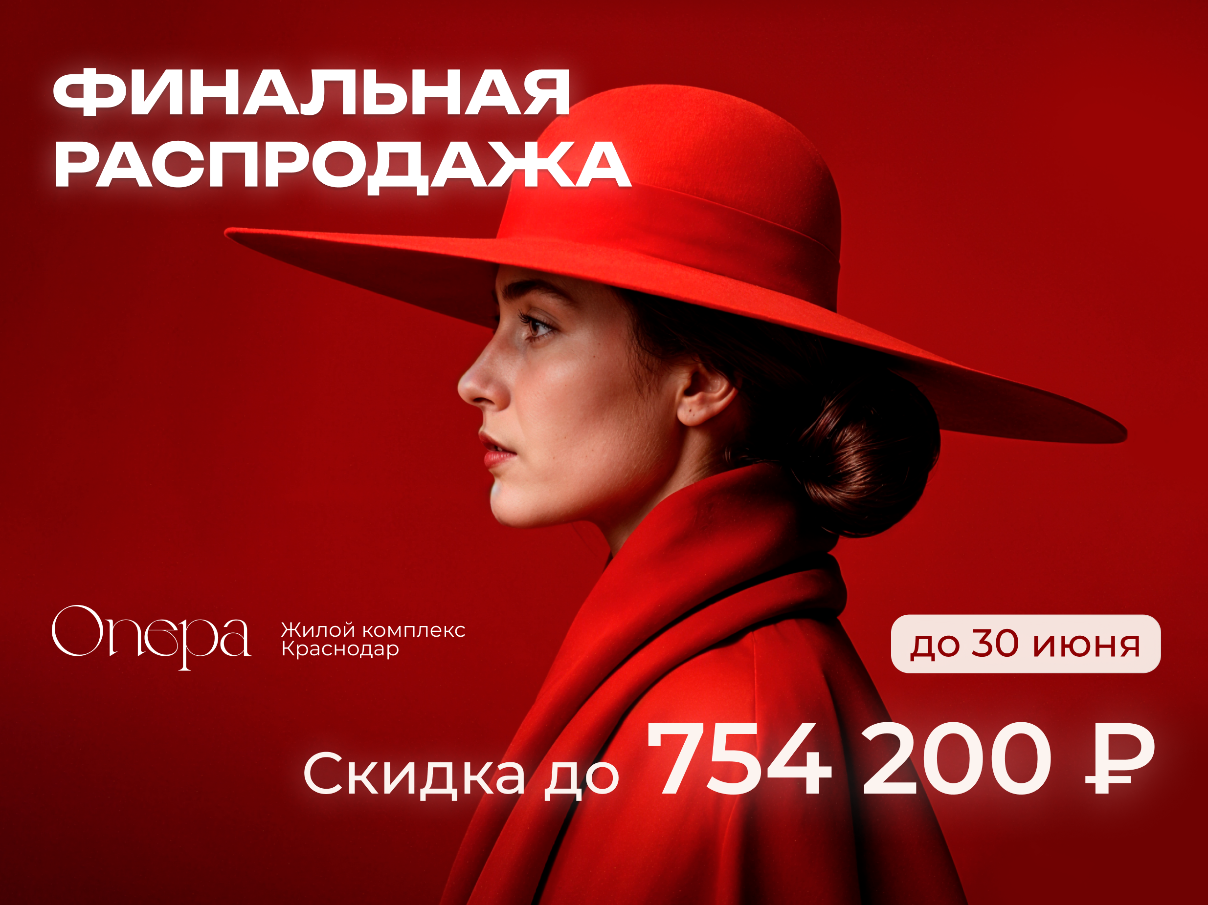 Финальная распродажа в ЖК Опера